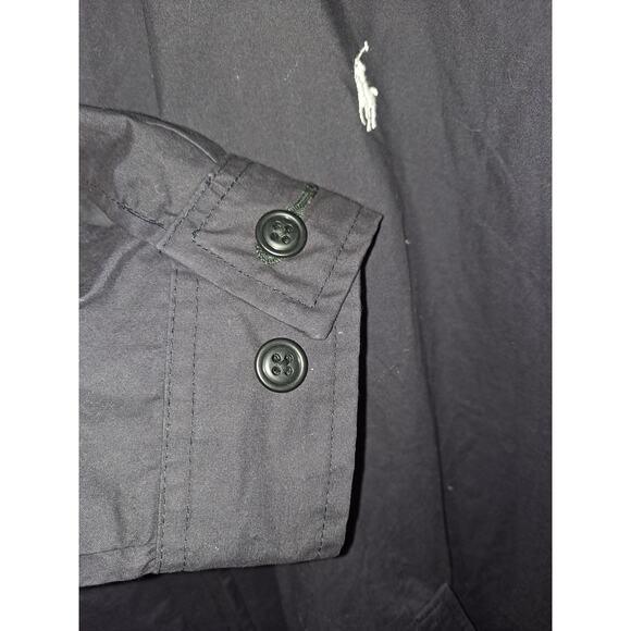 Polo Ralph Lauren Black Full Zip Lightweight Jacket Size XL - Picture 4 of 5